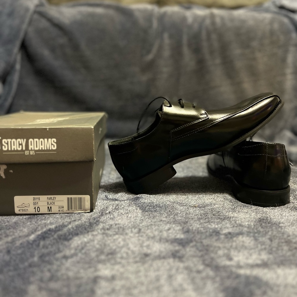 Stacey Adams Black Farley Men’s Dress Shoe